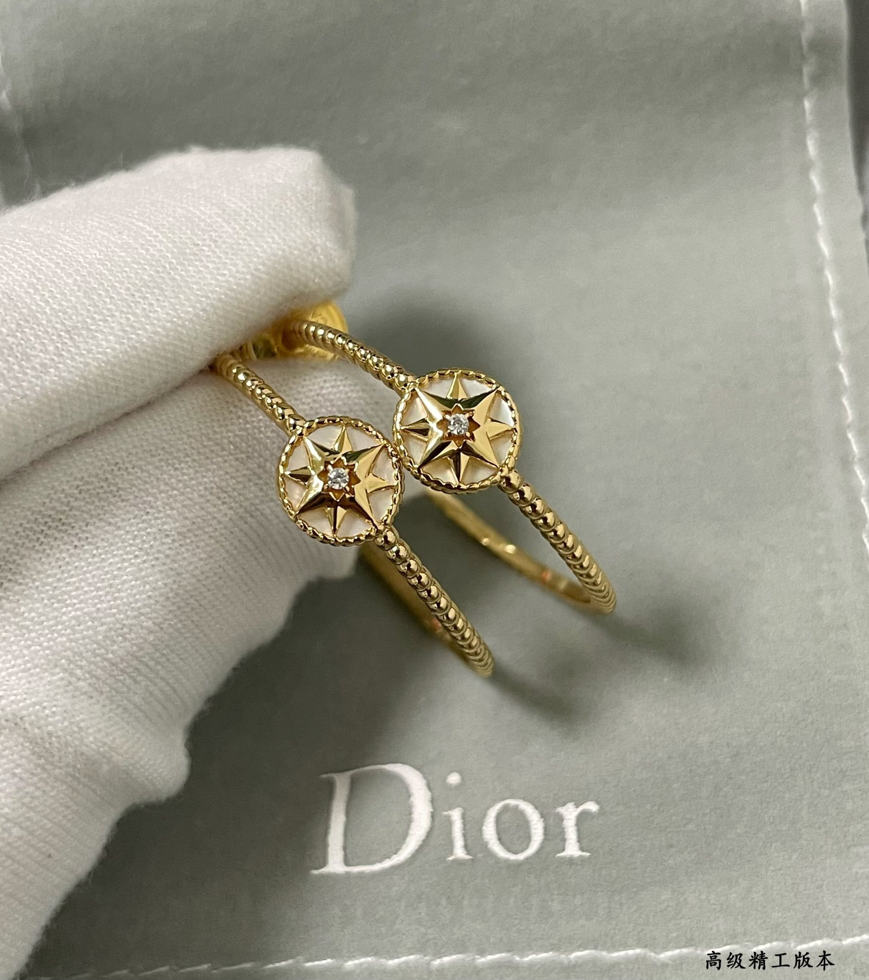 D10r Rose des Vents Earring