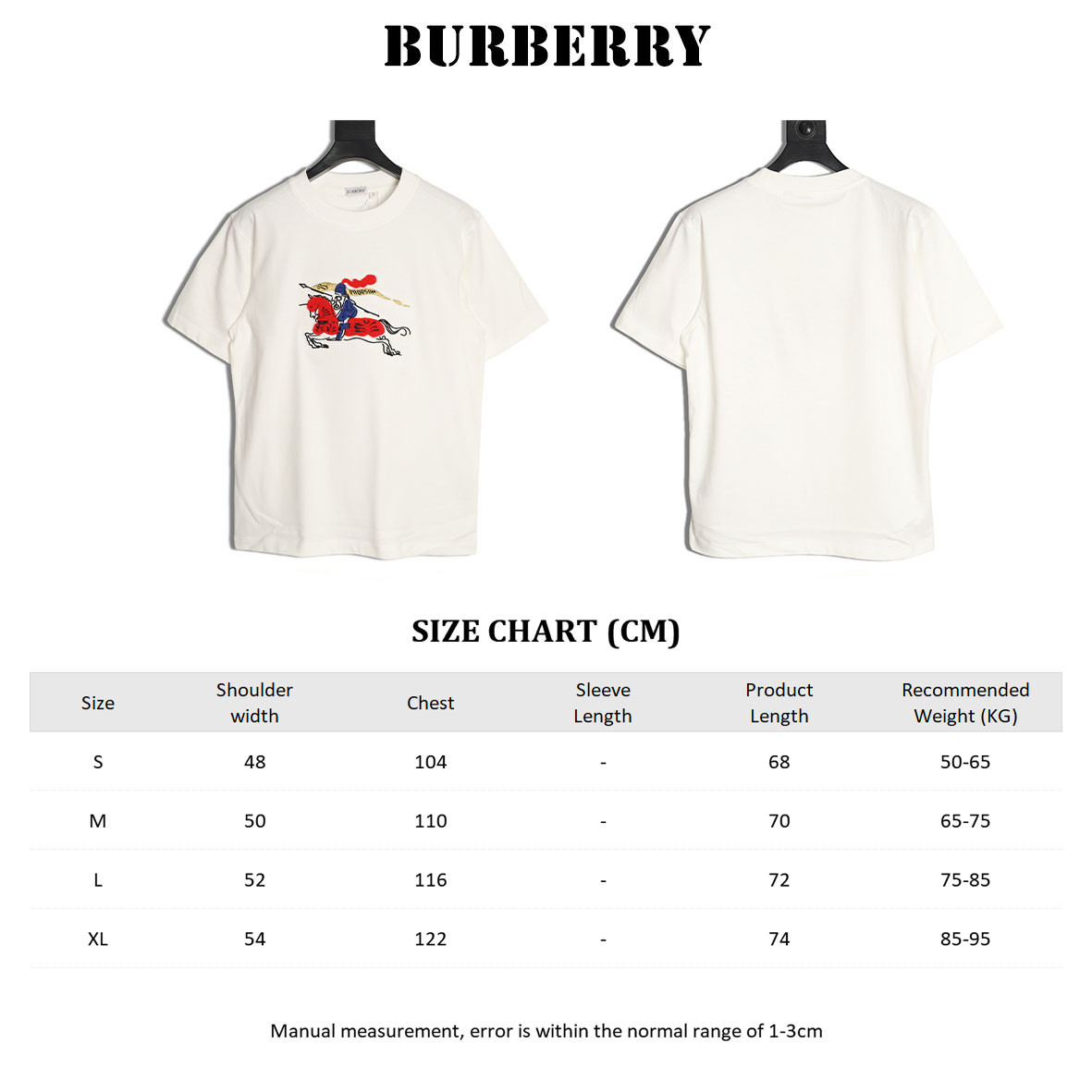 BURBERRY BBR Short-sleeved T-shirt