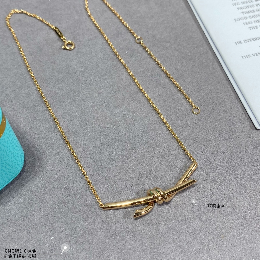 Tiffany & Co. T-knot Necklace