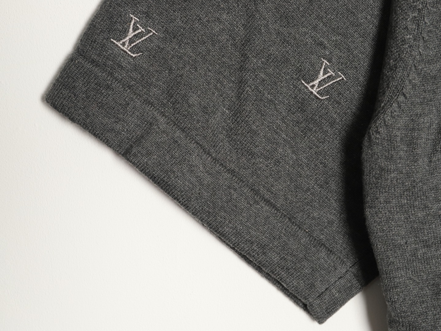 Louis Vuitton Knitting Short-sleeved T-shirt
