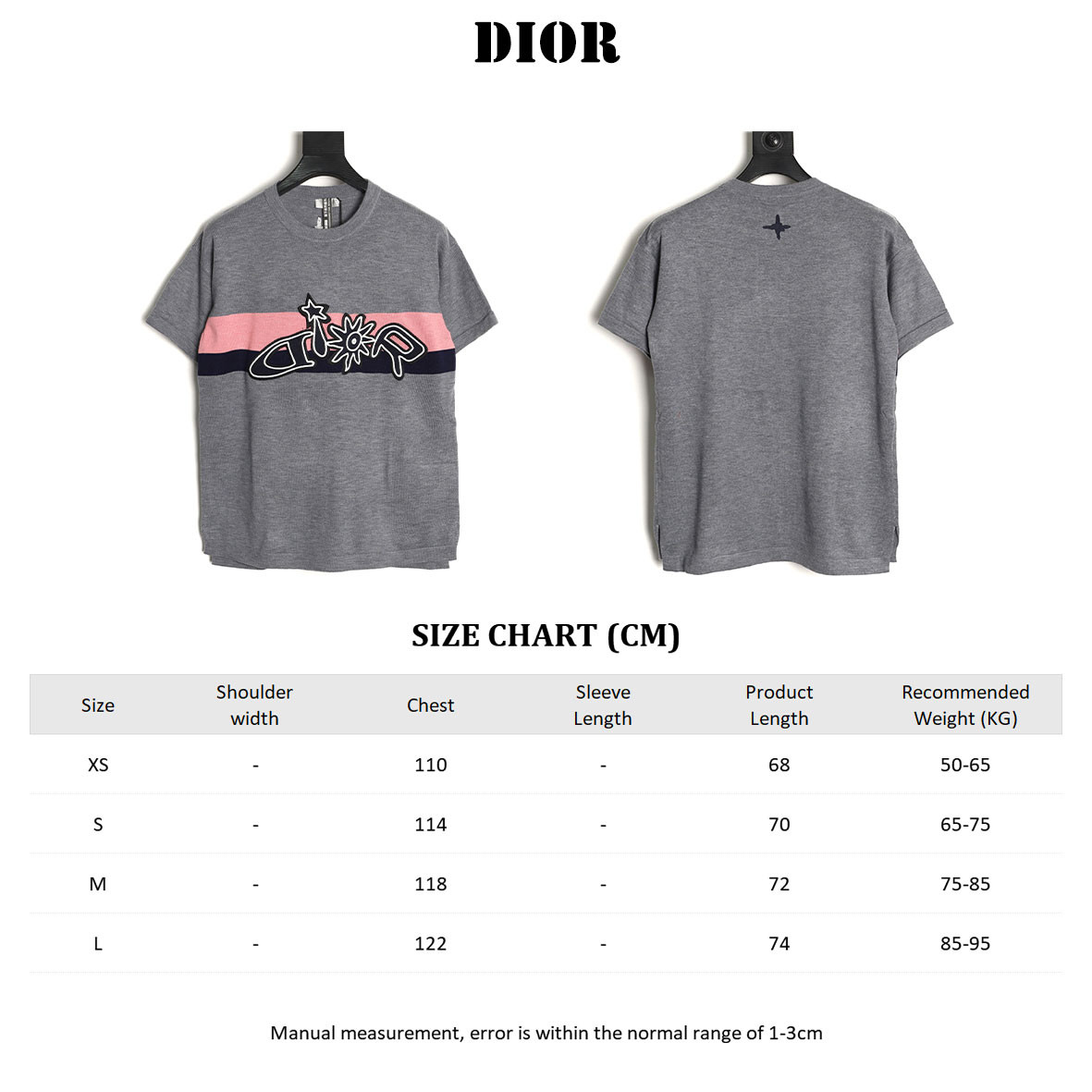 DIOR Short-sleeved T-shirt