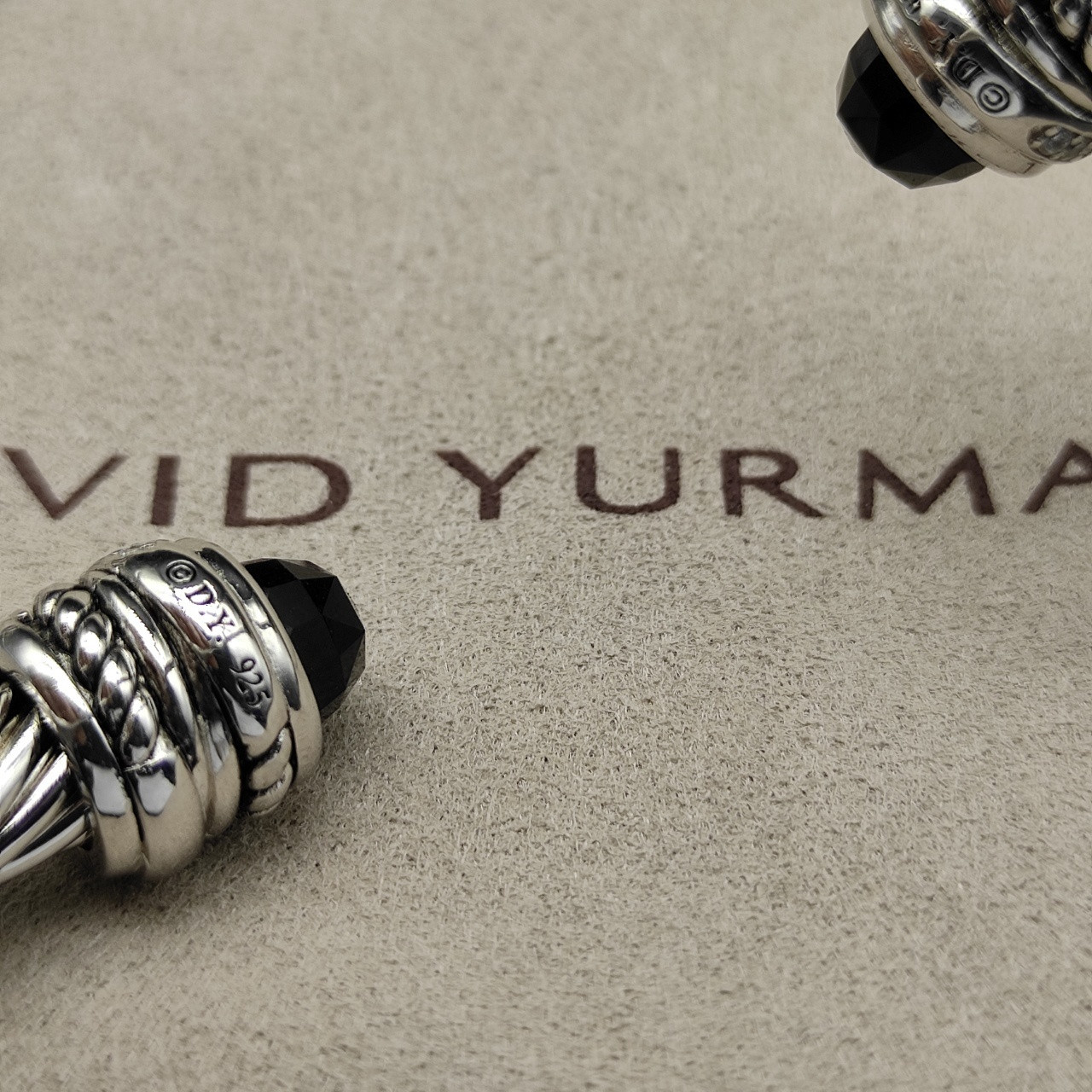 David Yurman 7mm Rotating D1am0nd setting Bracelet (wrist circumference 15-20cm)