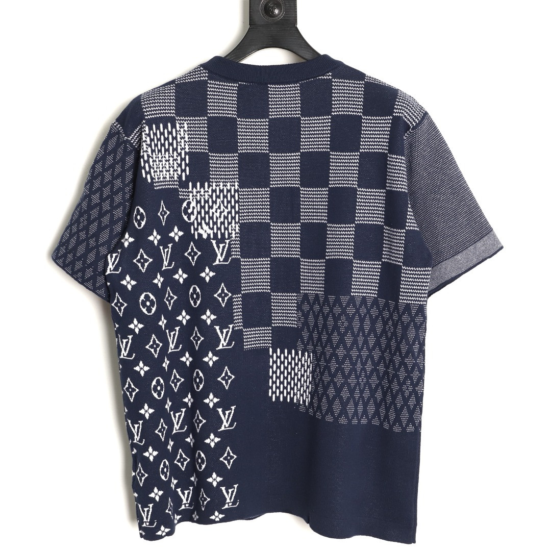 Louis Vuitton 26ss Knitting Short-sleeved T-shirt