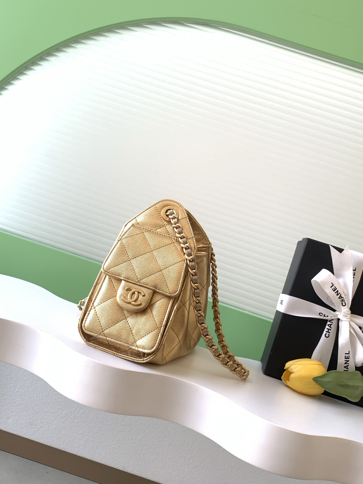 Ch**el 25C Bucket Bag 20x22x12.5cm