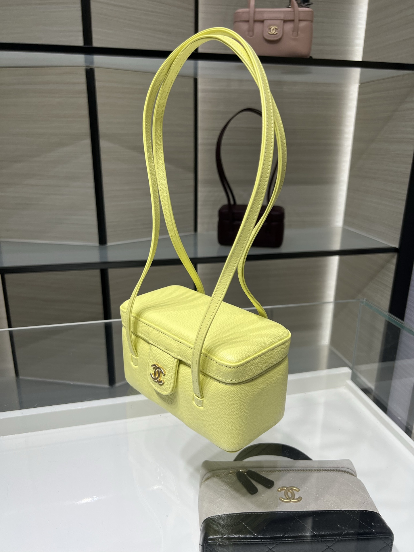 Chanel Preppy Coco Long Box Bag AP5067 17x9.5x8cm