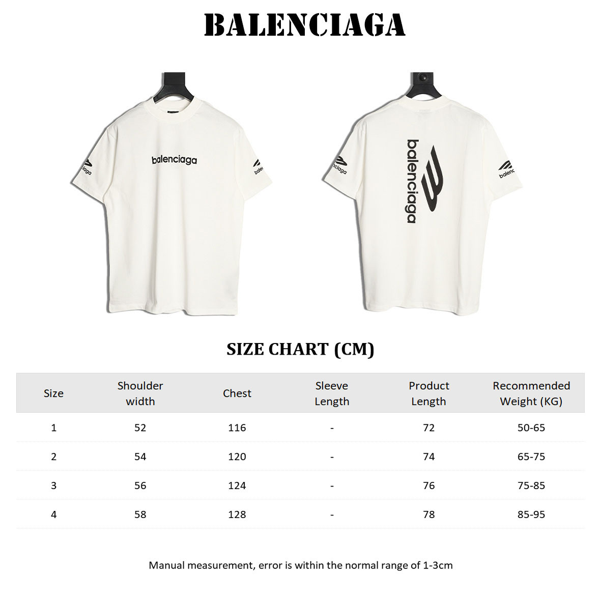 Balenciaga Short-sleeved T-shirt