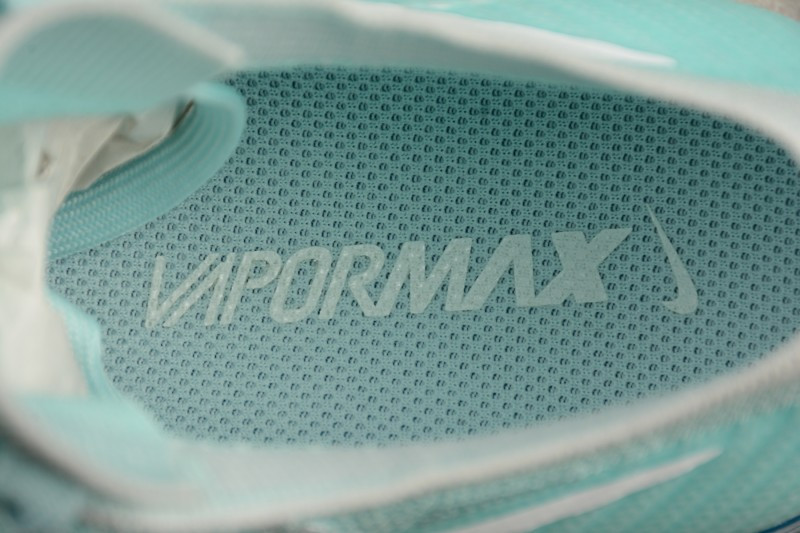 UA Nike Air Vapormax Flyknit Glacier Blue White Shoes