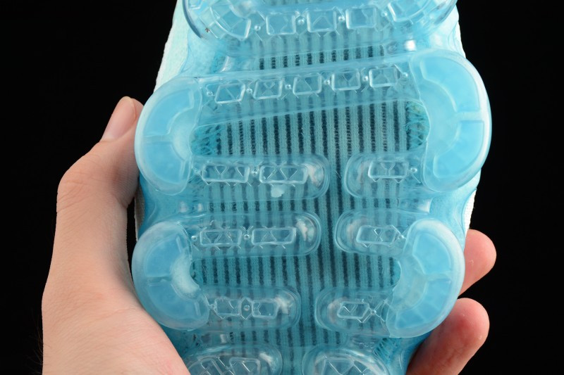 UA Nike Air Vapormax Flyknit Glacier Blue White Shoes