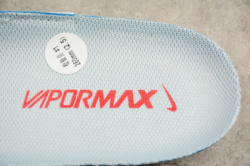 UA Nike Air Vapormax Flyknit Pure Platinum University Red Shoes