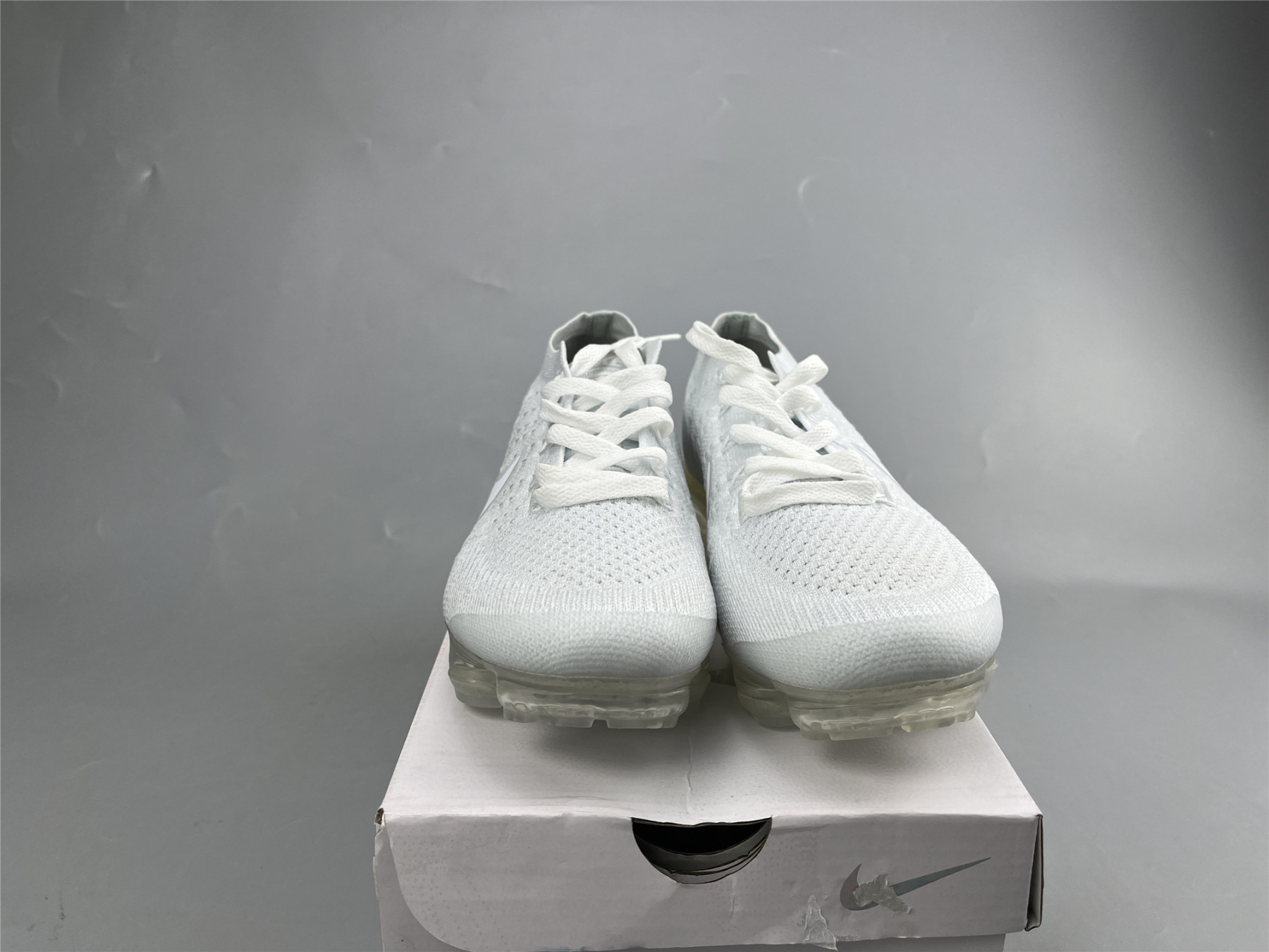 UA Nike Air Vapormax Flyknit Pure Platinum