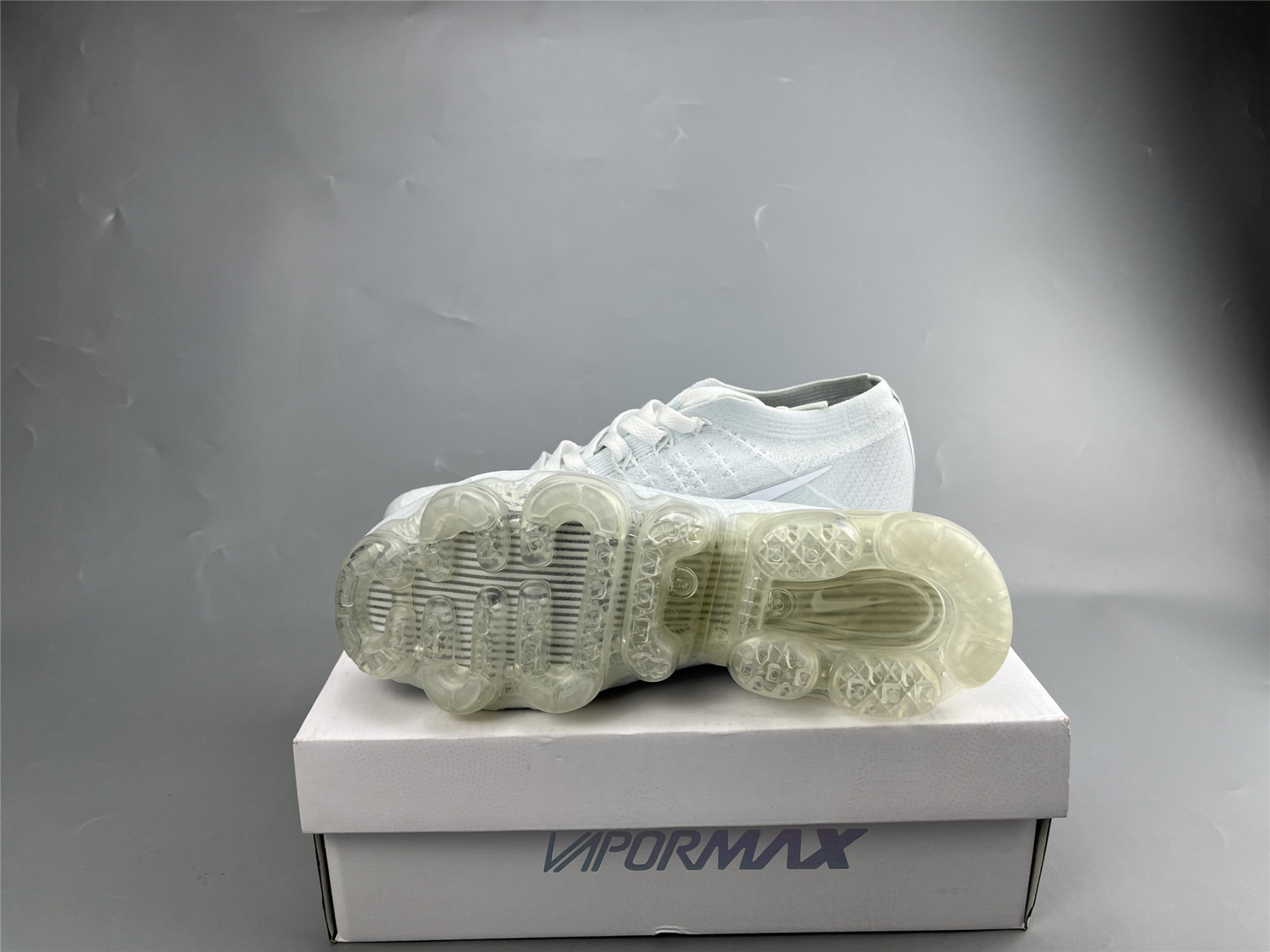 UA Nike Air Vapormax Flyknit Pure Platinum