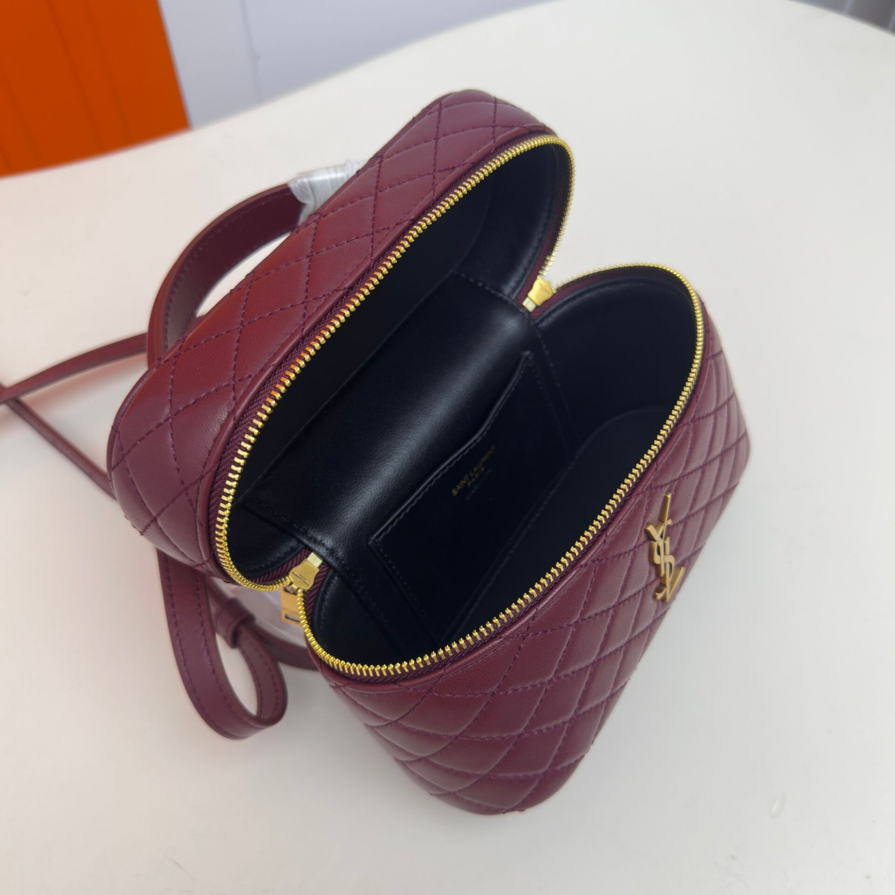 Y51 GABY VANITY BAG IN LAMBSKIN 18 X 11 X 6.5 CM