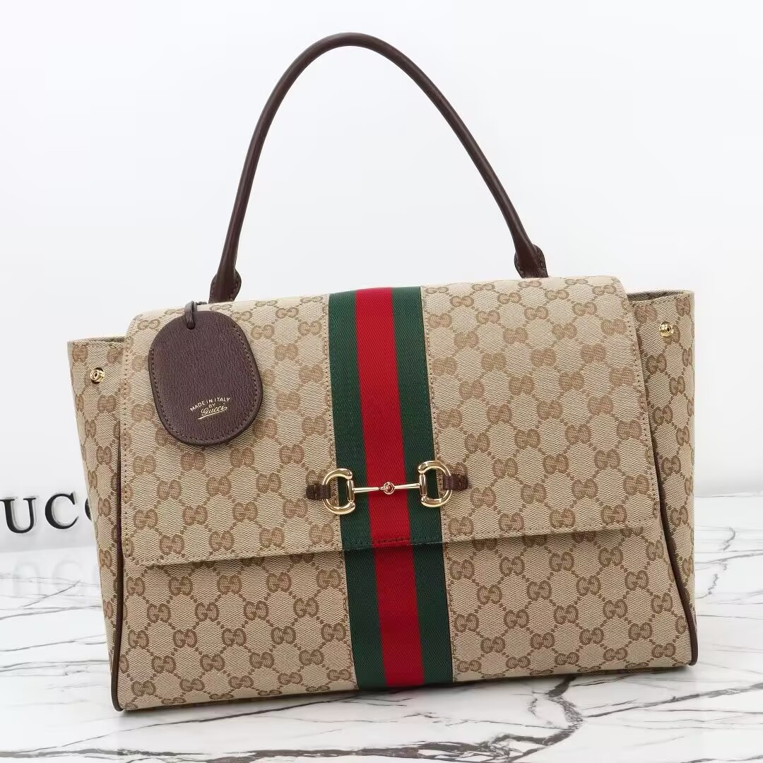 Gucci Paparazzo Large Top Handle Bag 37x29x13cm