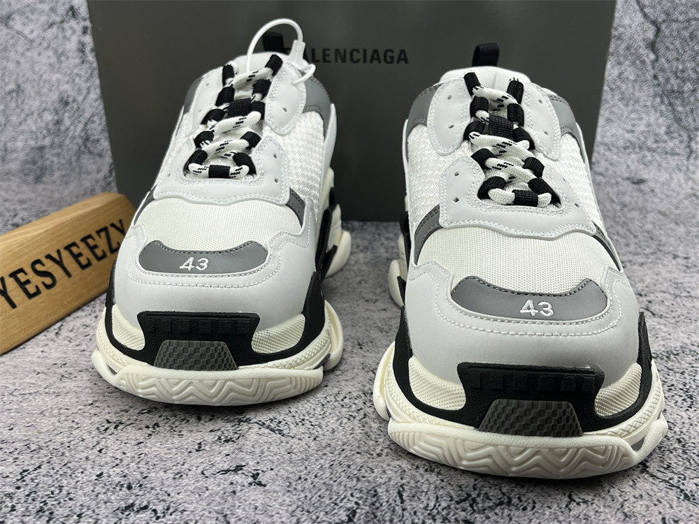 UA Triple S White Black