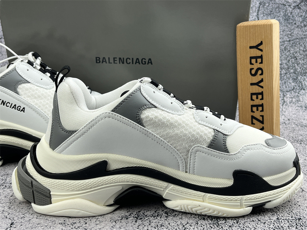 UA Triple S White Black
