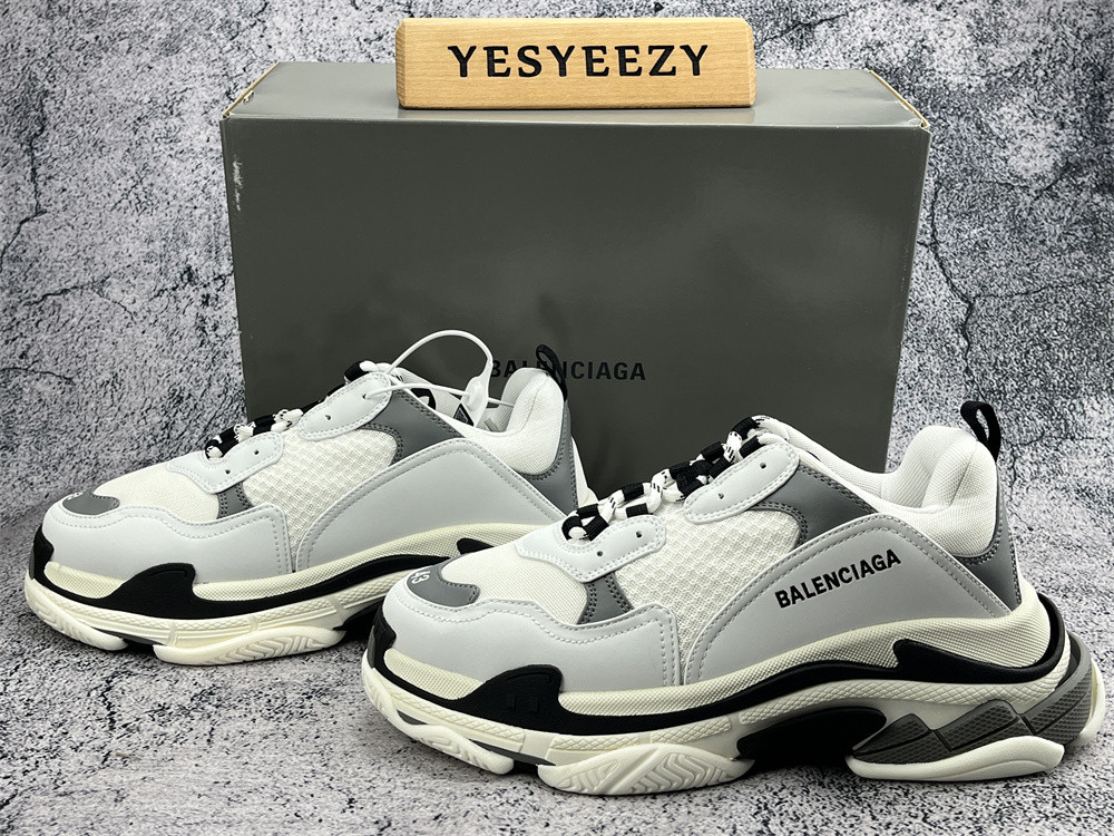 UA Triple S White Black