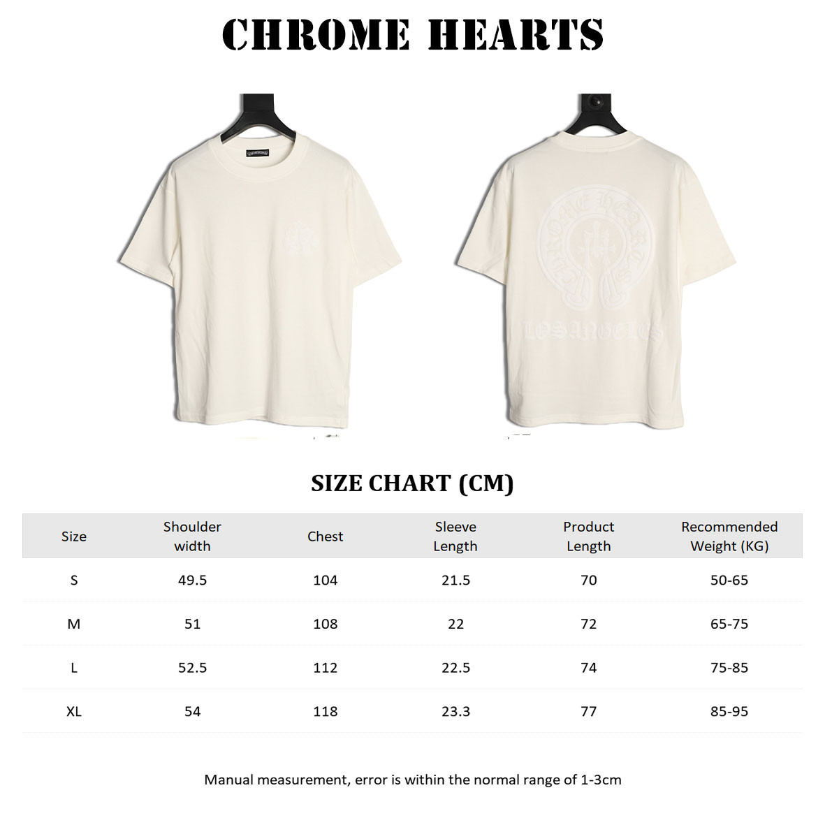 Chrome Hearts Short-sleeved T-shirt