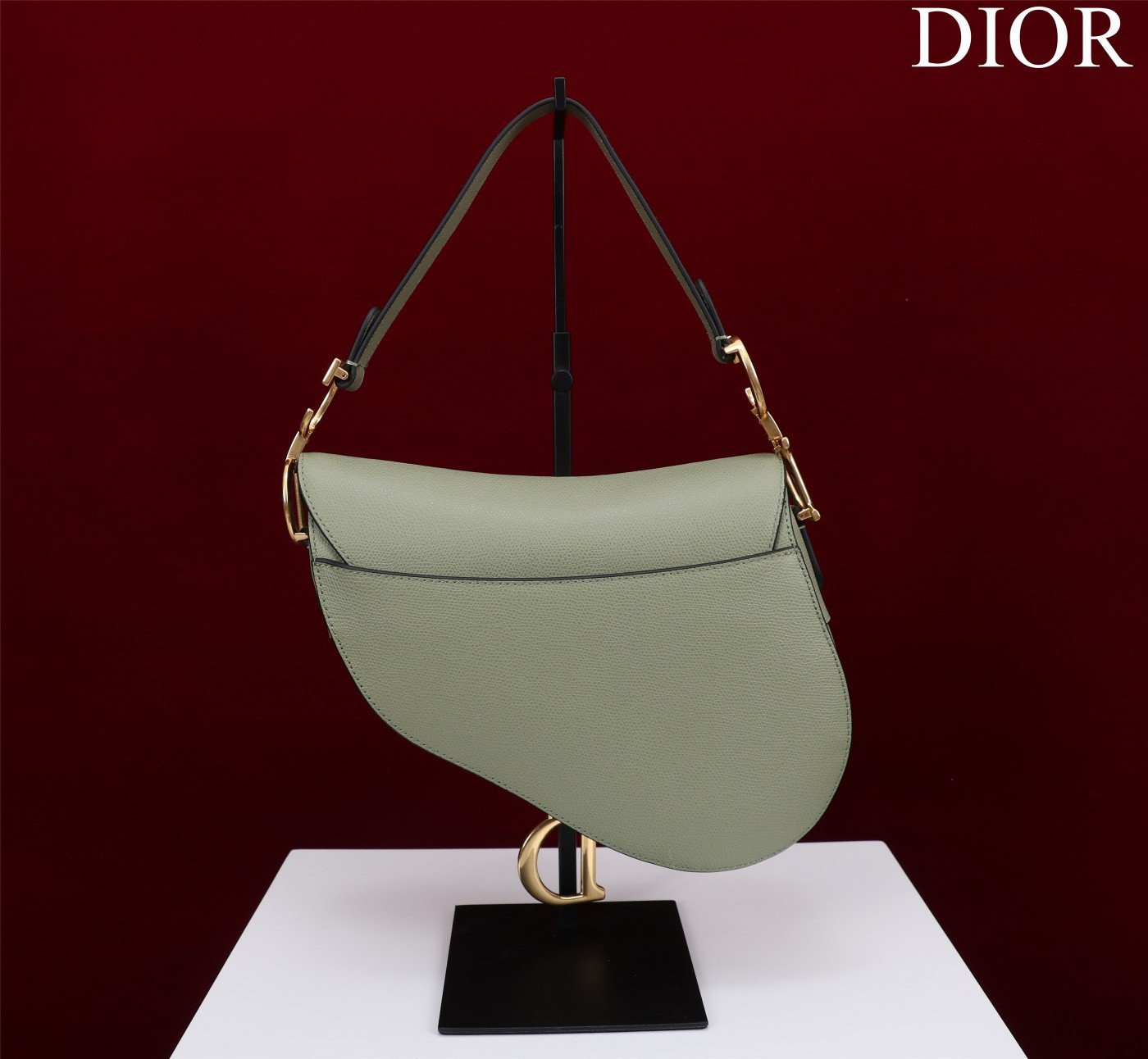 D10r Saddle Bag Grained Calfskin 25.5x20x6.5cm