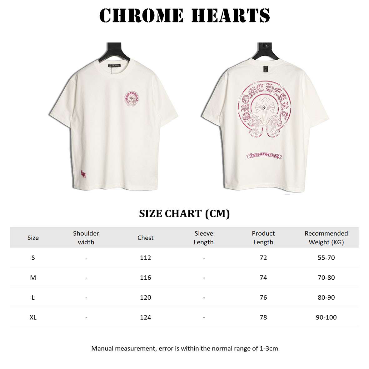 Chrome Hearts Short-sleeved T-shirt