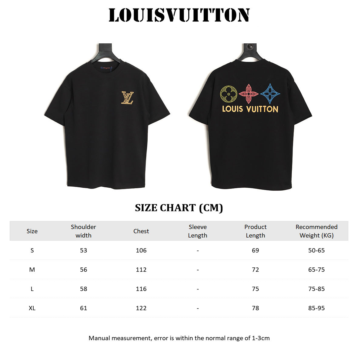 Louis Vuitton 26ss Short-sleeved T-shirt