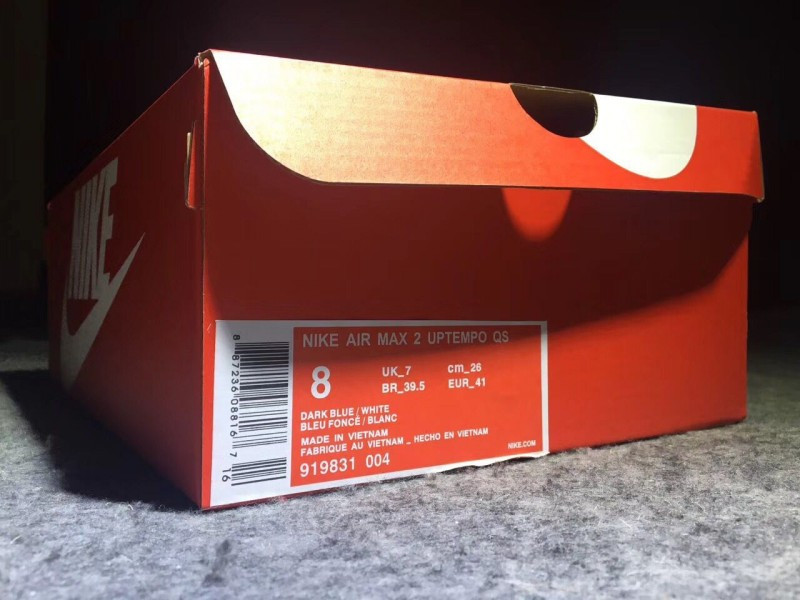 UA Nike Air Max 2 Uptempo QS Dark Blue White