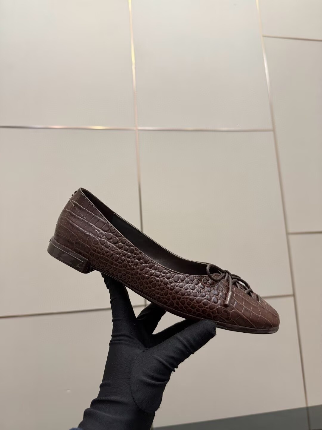 UA Jimmy Choo Scarlett Ballerina Flats