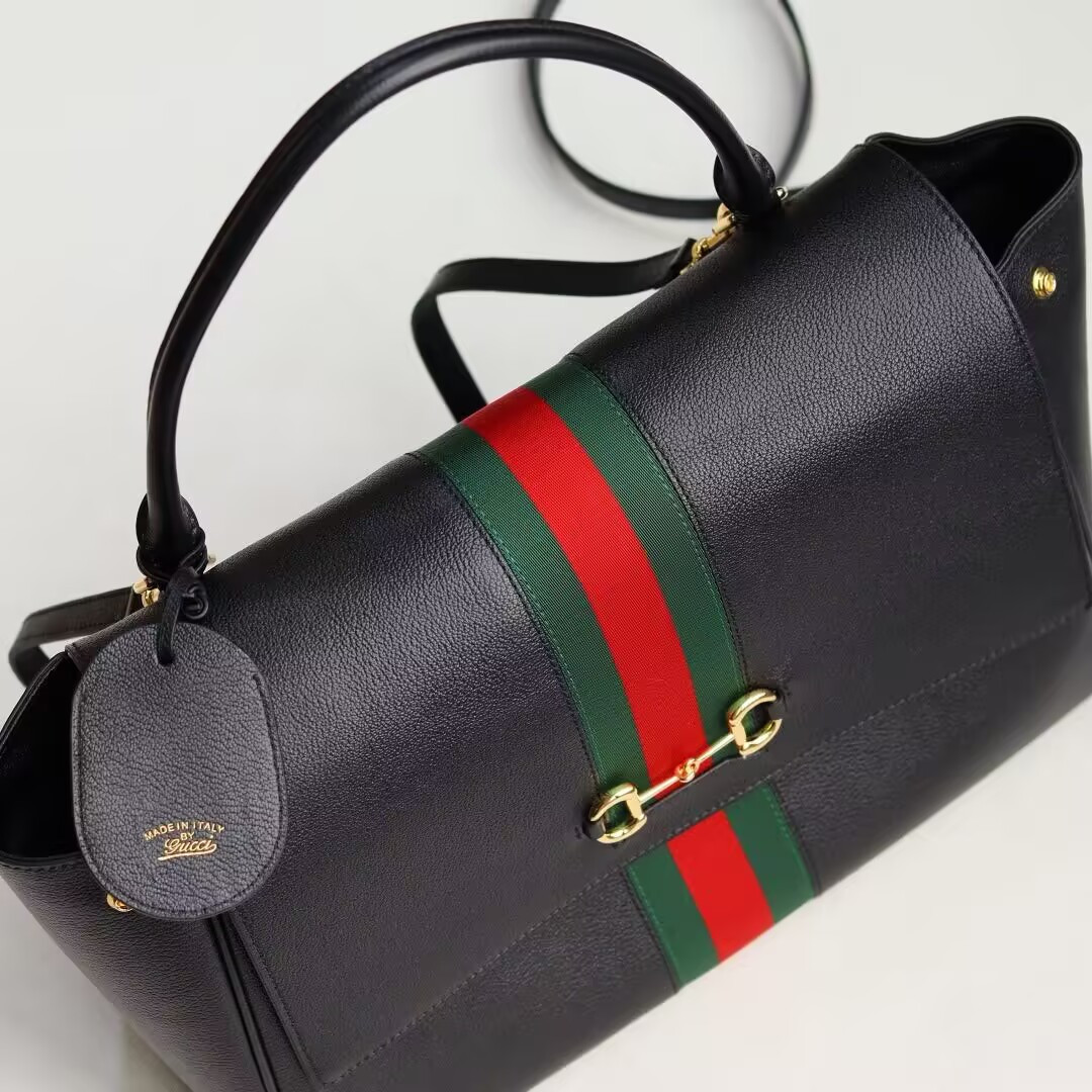 Gucci Paparazzo Large Top Handle Bag 37x29x13cm