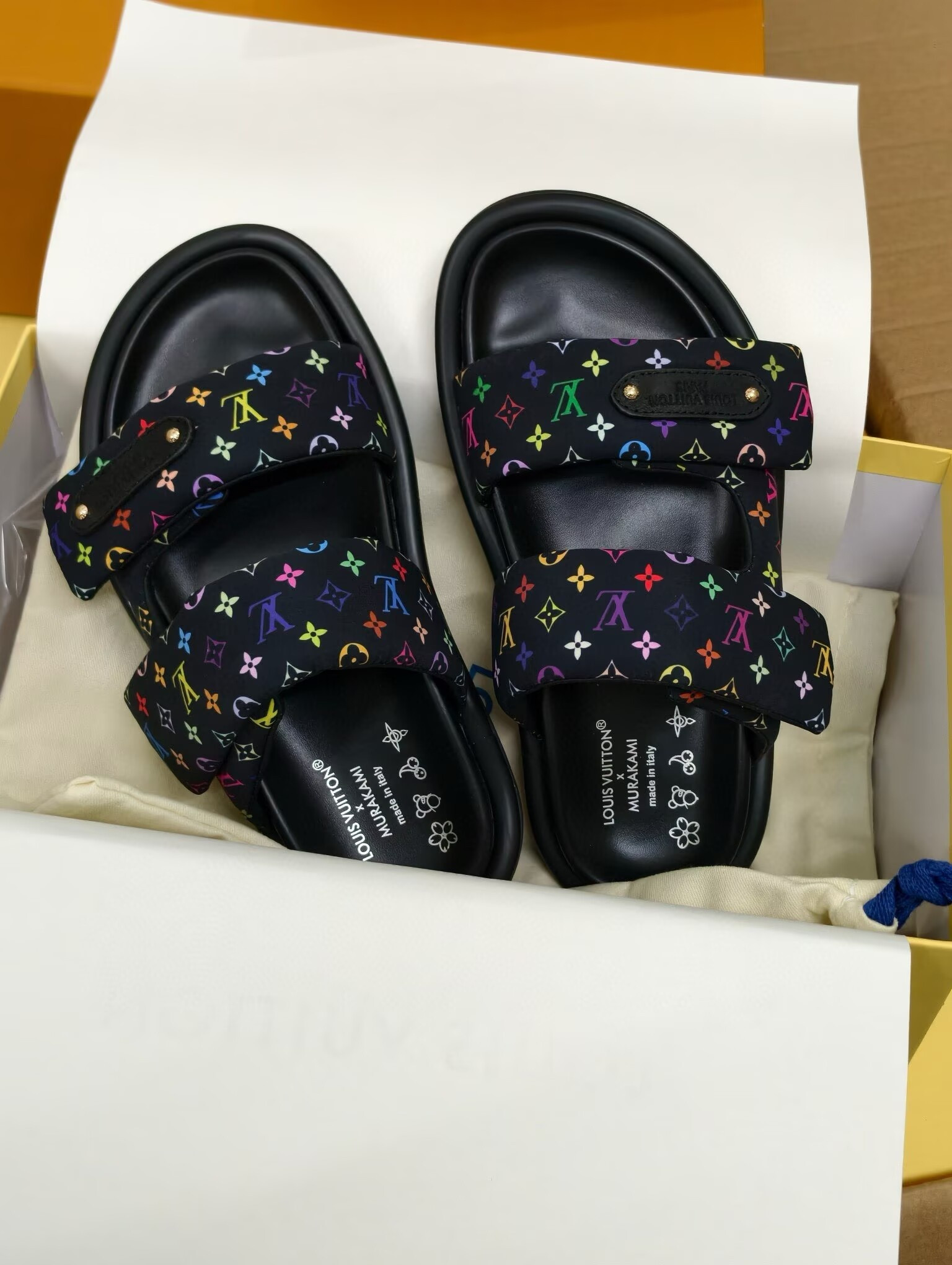 UA LV Pool Pillow Mules