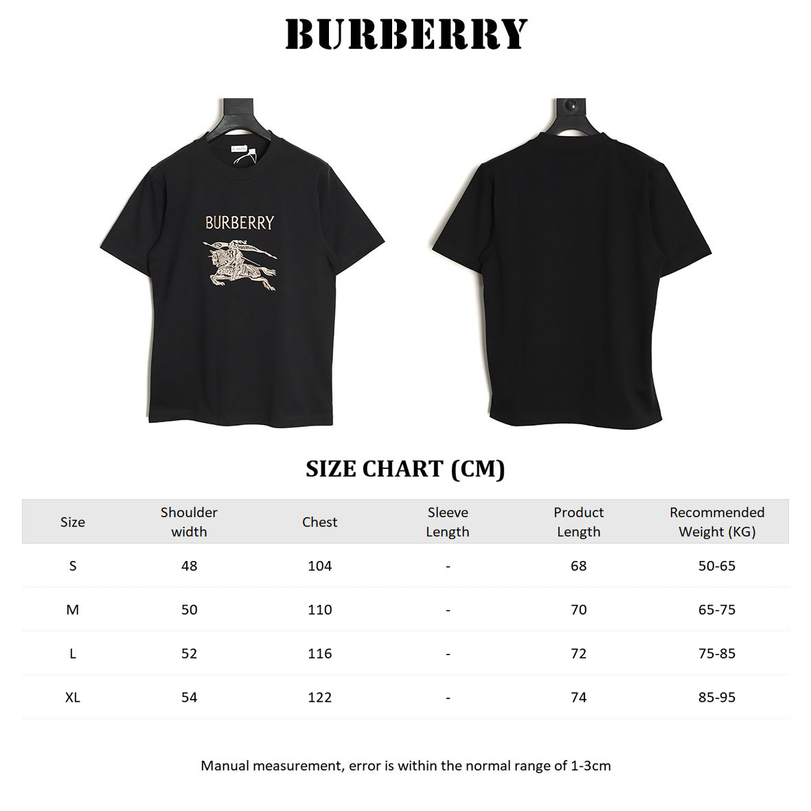 BURBERRY BBR Short-sleeved T-shirt