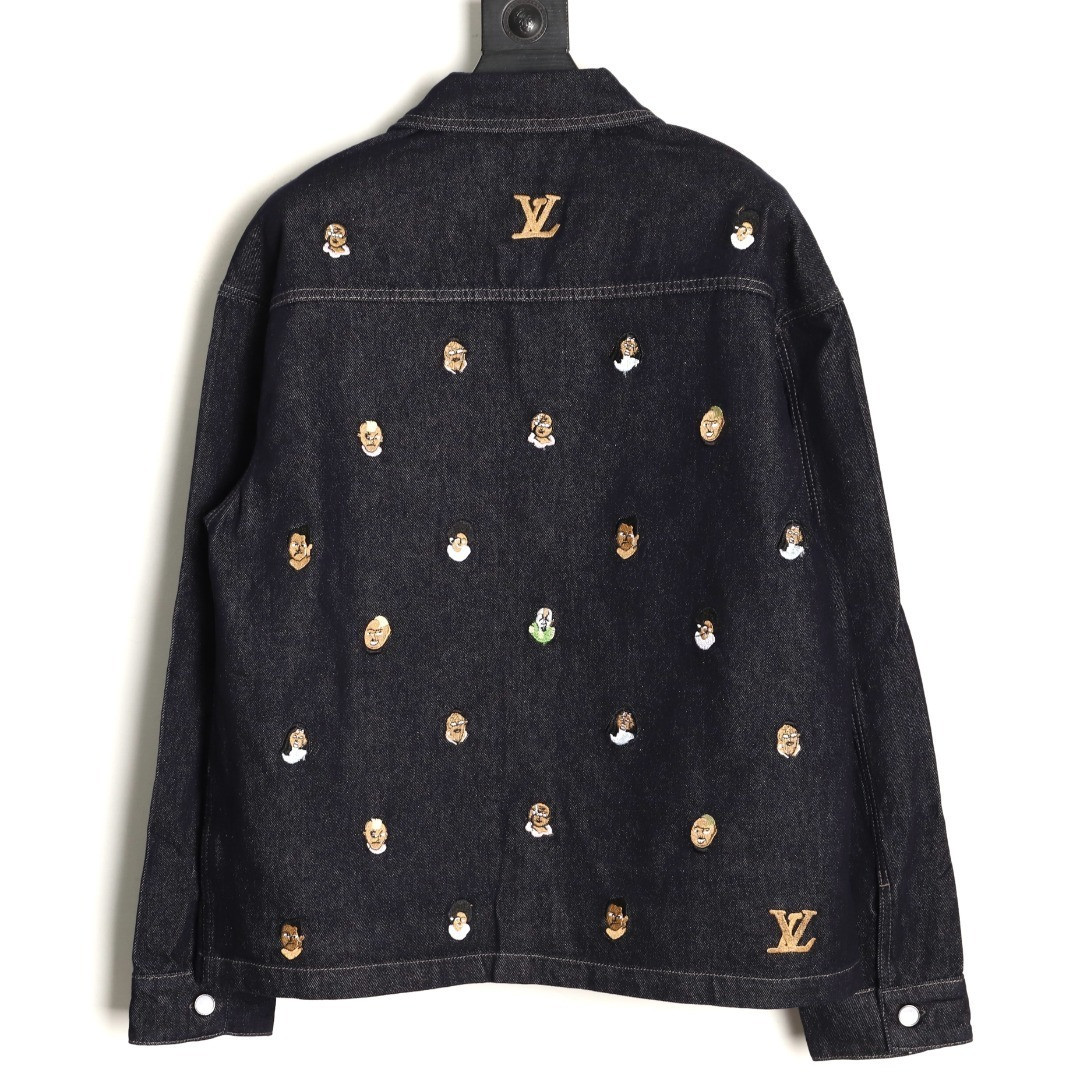 L0vis Vvtt0n LV Denim Coats Suit