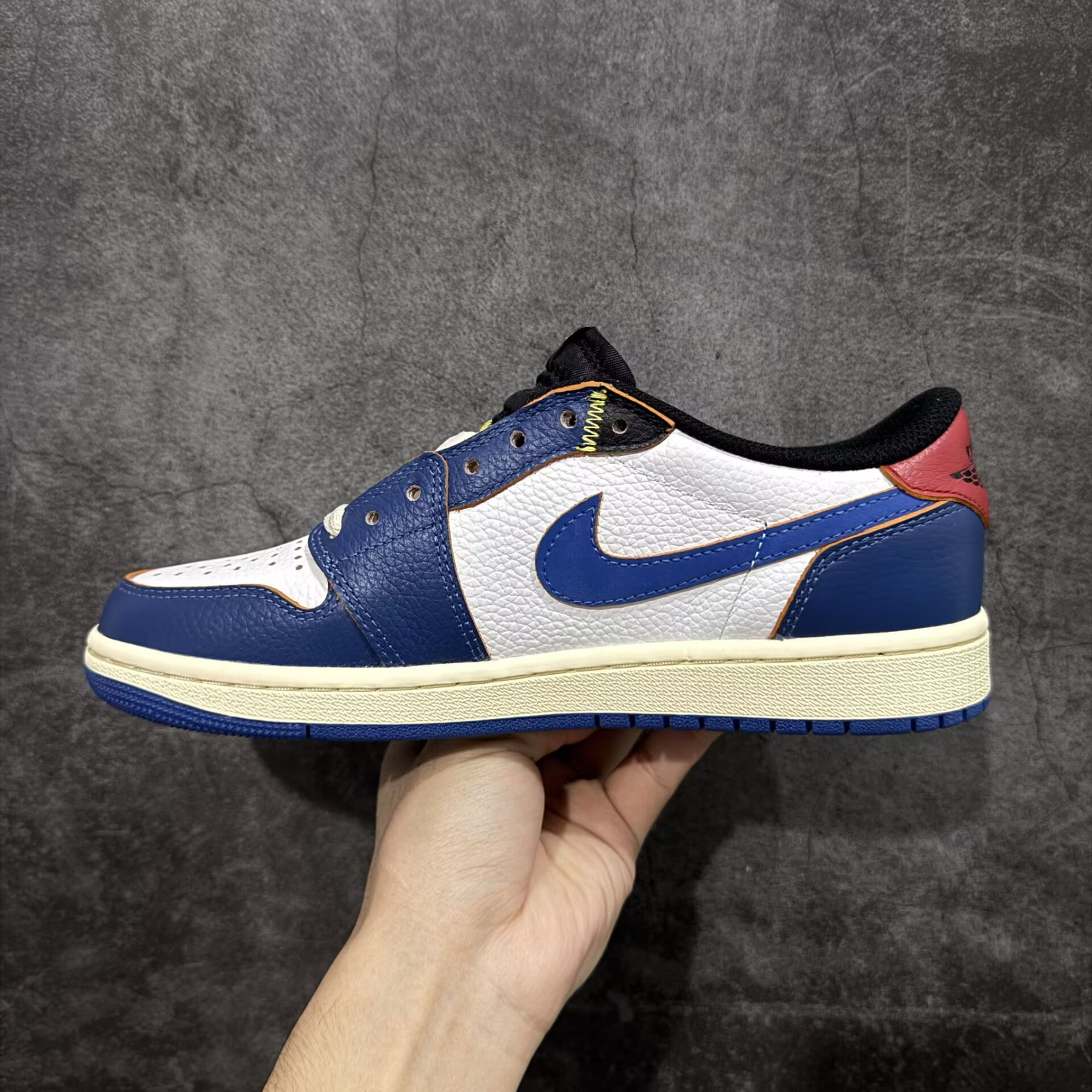 UA Air Jordan 1 Retro Low OG Storm Blue