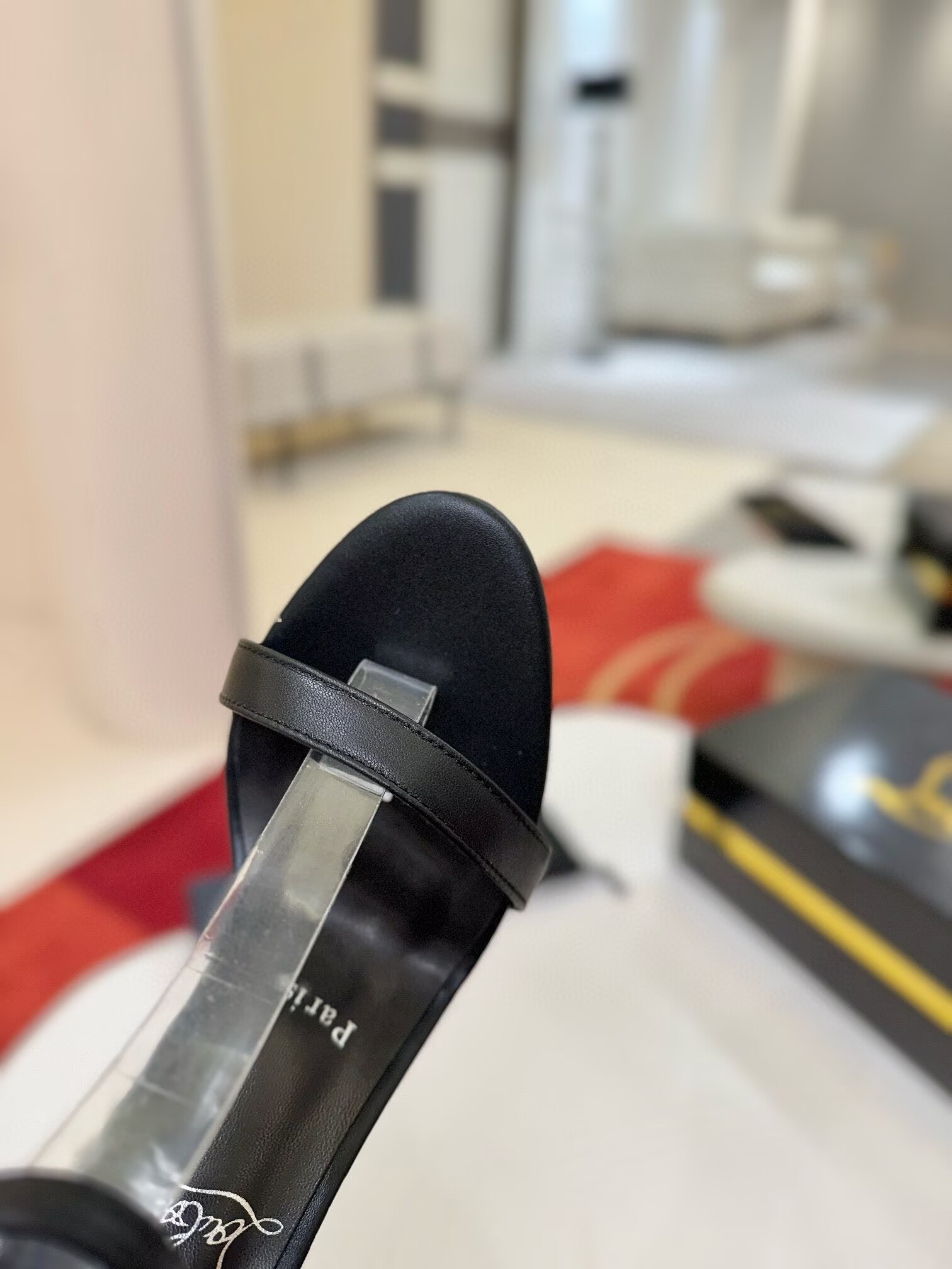 UA Christian Louboutin 100mm Sandals