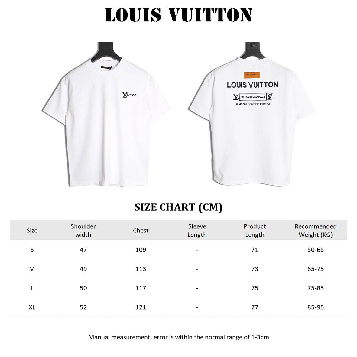 Louis Vuitton LV 26ss Short-sleeved T-shirt