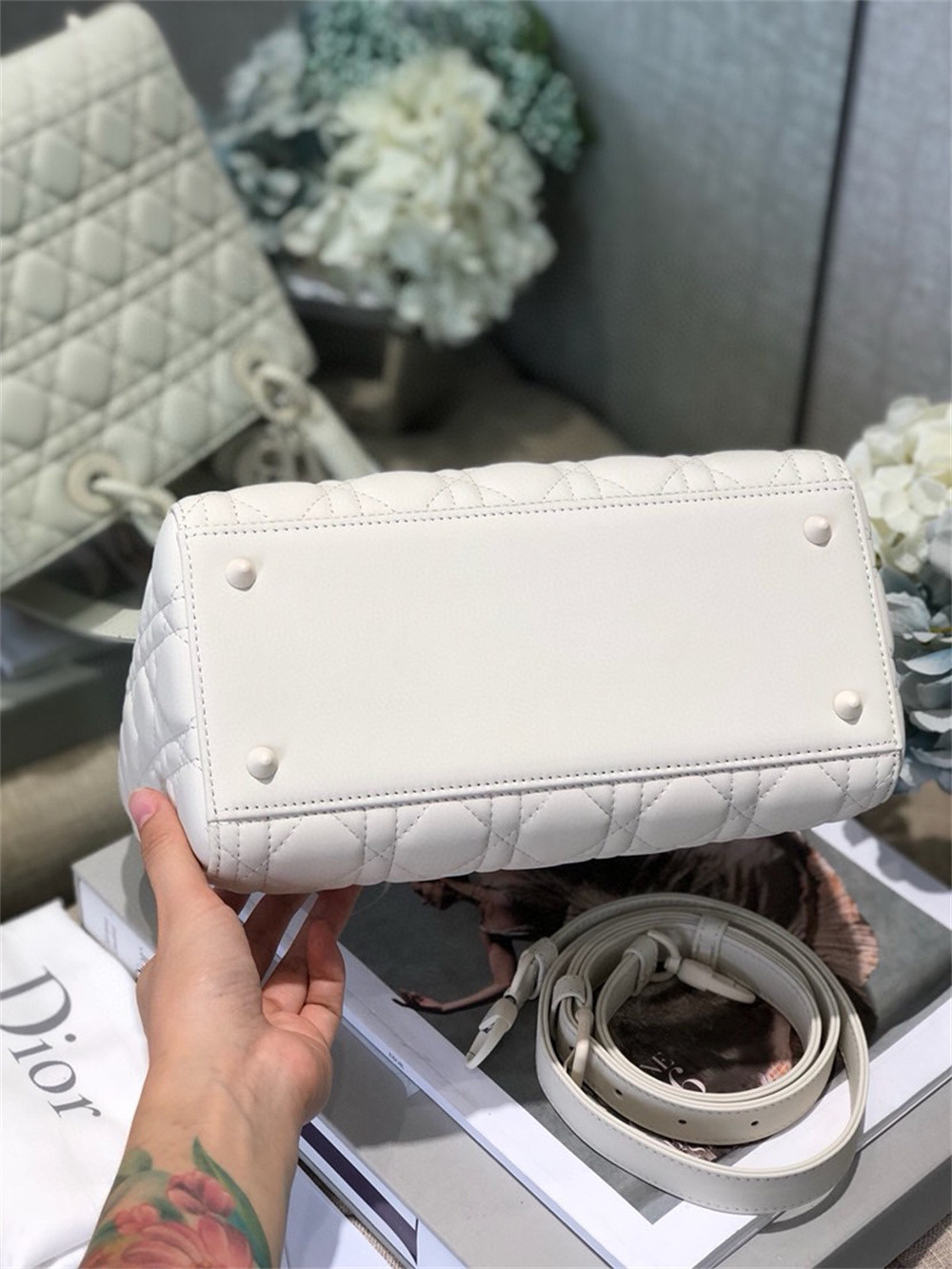 Medium Lady D10r Bag  9.5 x 8 x 4.5 inches