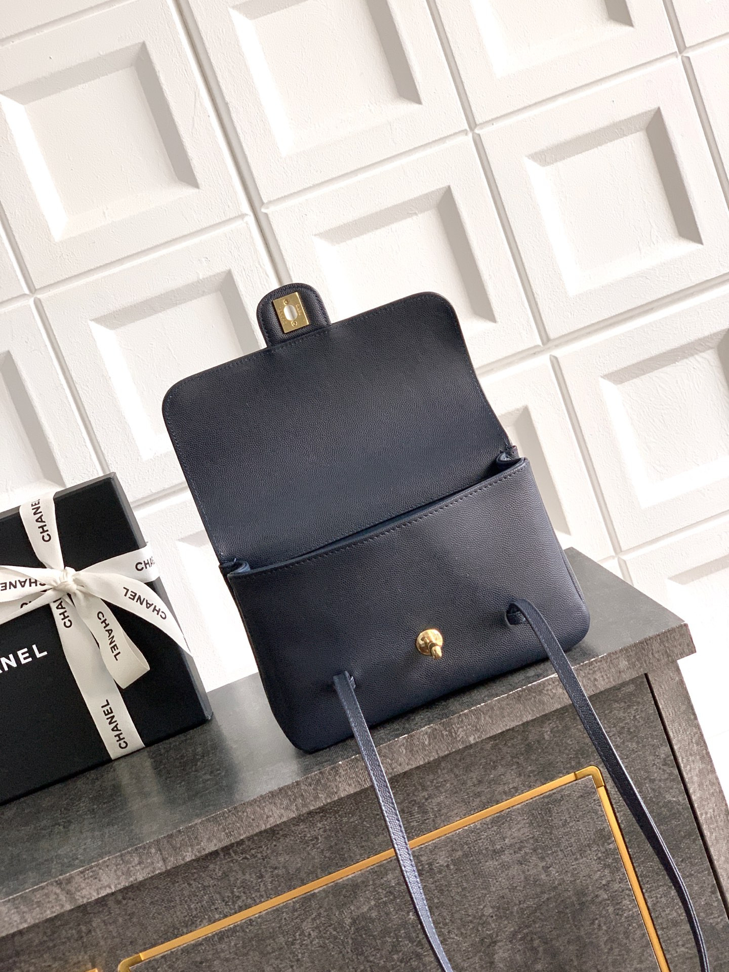 Ch**el small flap bag as6130 15x22x7cm
