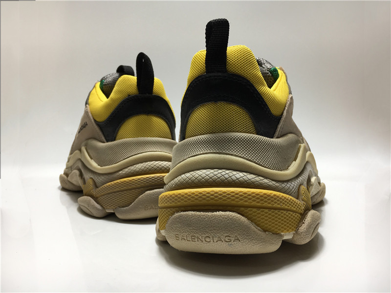 UA TRIPLE S TRAINER YELLOW GREEN