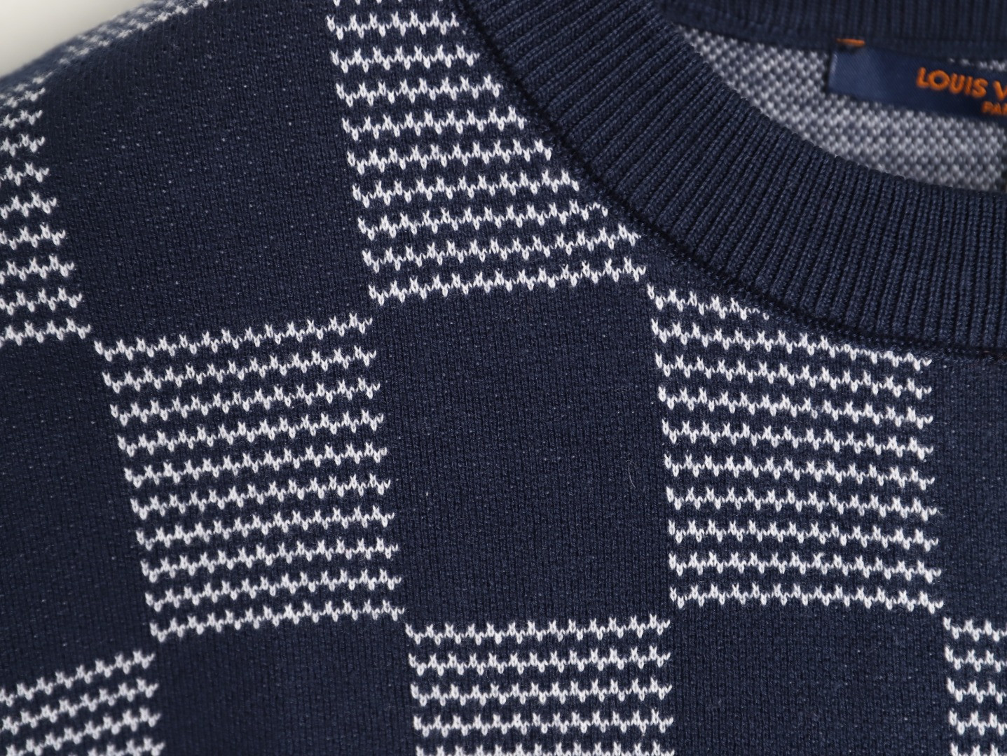 Louis Vuitton 26ss Knitting Short-sleeved T-shirt