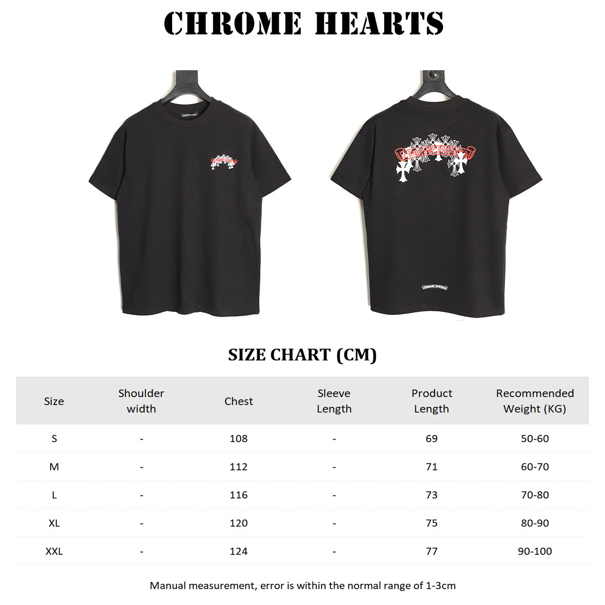 Chrome Hearts Short-sleeved T-shirt