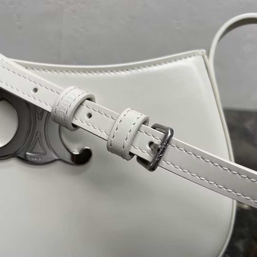 Ce1i*e MEDIUM TILLY BAG in shiny calfskin 22x13.5x4cm