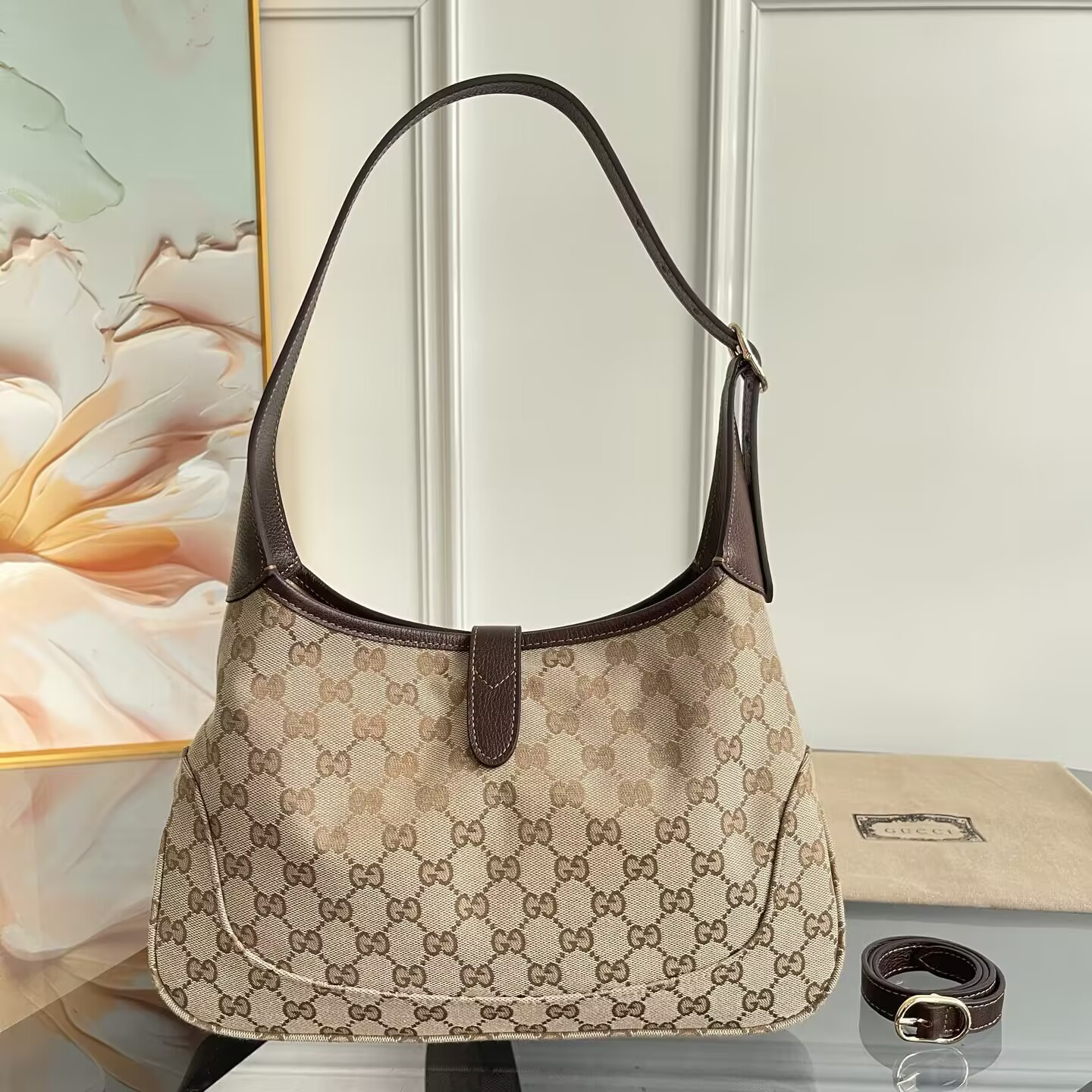 Gucci Jackie 1961 Medium Shoulder Bag 31.5x22x5cm