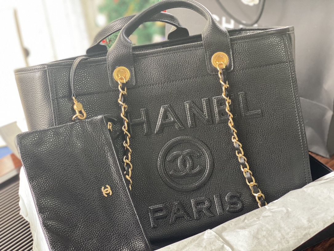 Ch**el Large Tote A66941 30x50x22cm