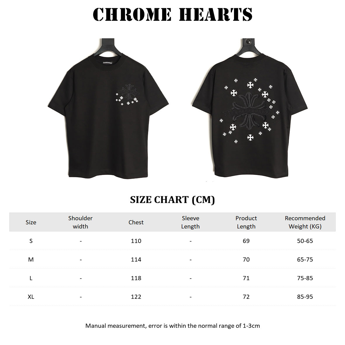 Chrome Hearts Short-sleeved T-shirt
