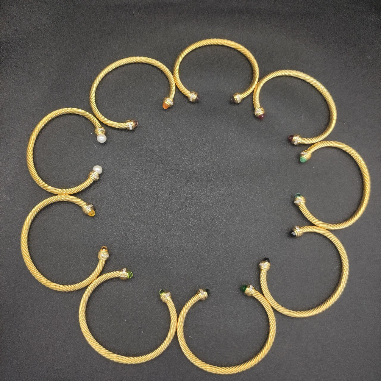 David Yurman 5mm Wrap Bracelet(wrist circumference 15-20cm)