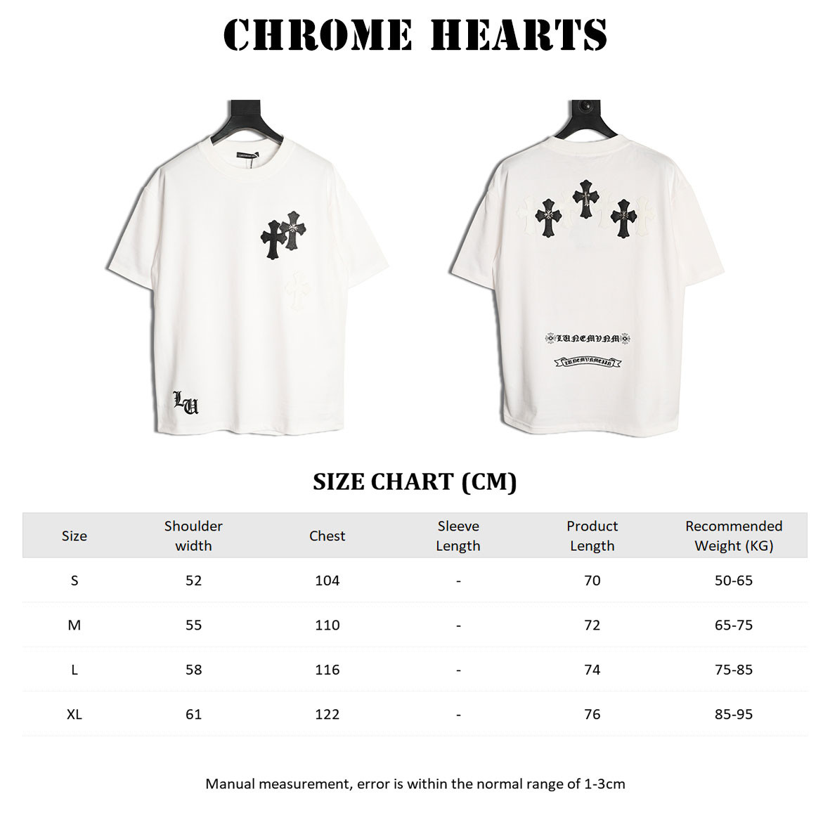 Chrome Hearts Short-sleeved T-shirt