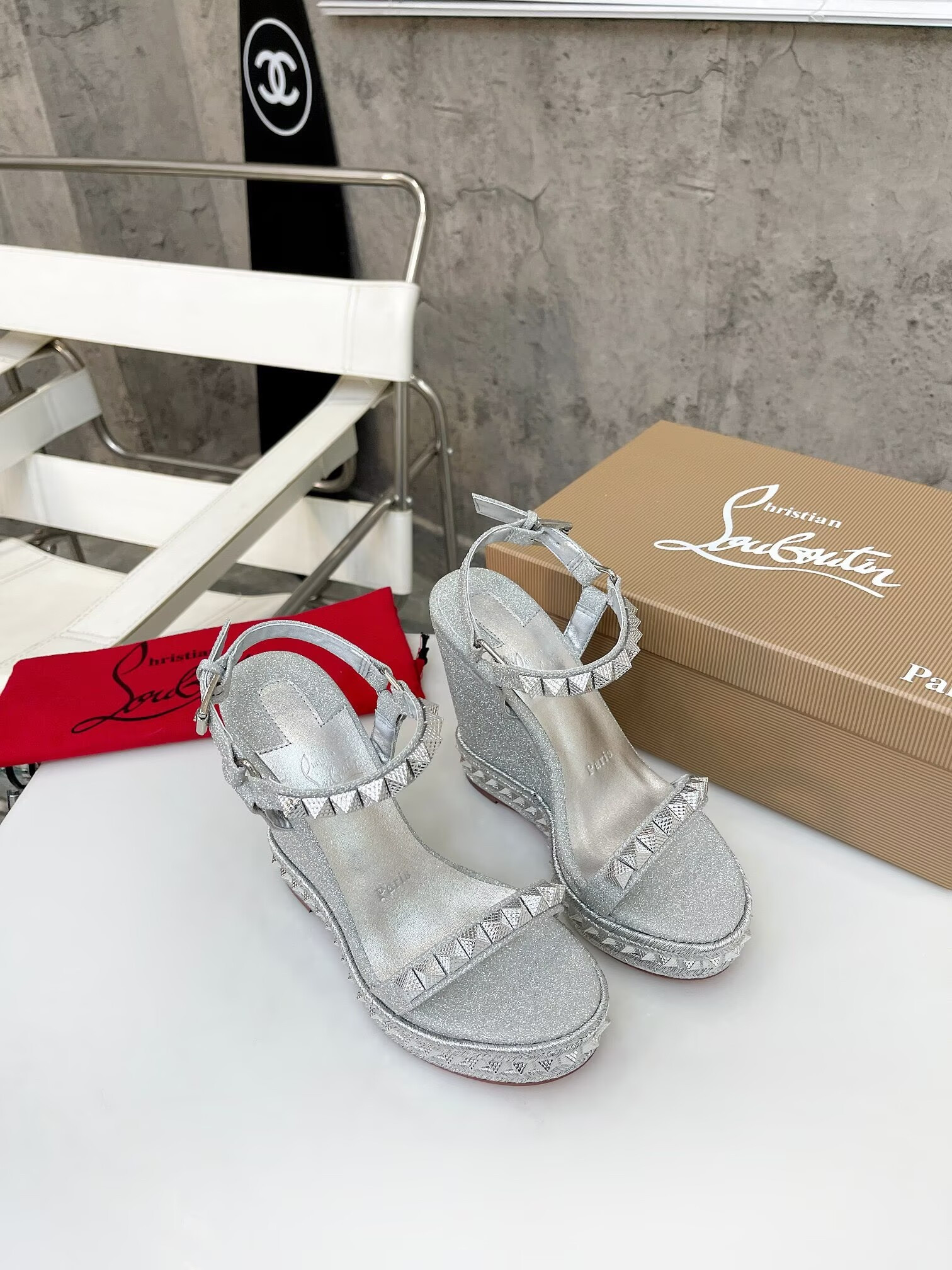 UA Christian Louboutin Pyraclou 120 mm