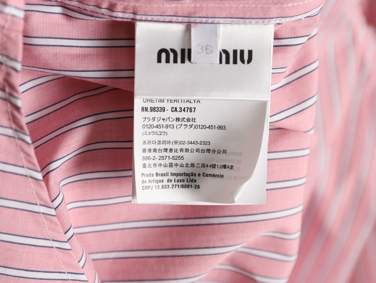 Miu Miu Long-sleeved Shirts