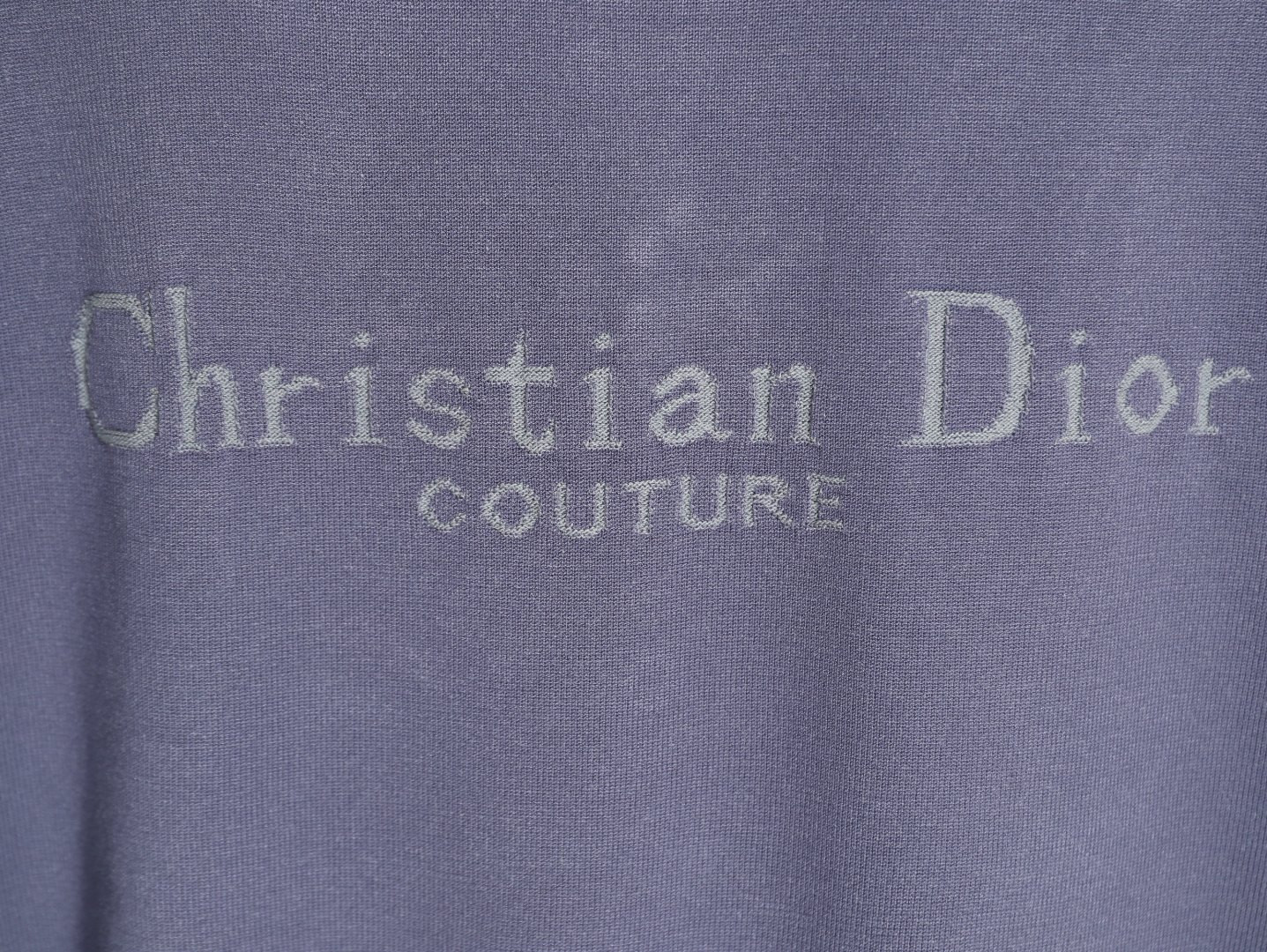 Dior Knitting Short-sleeved T-shirt