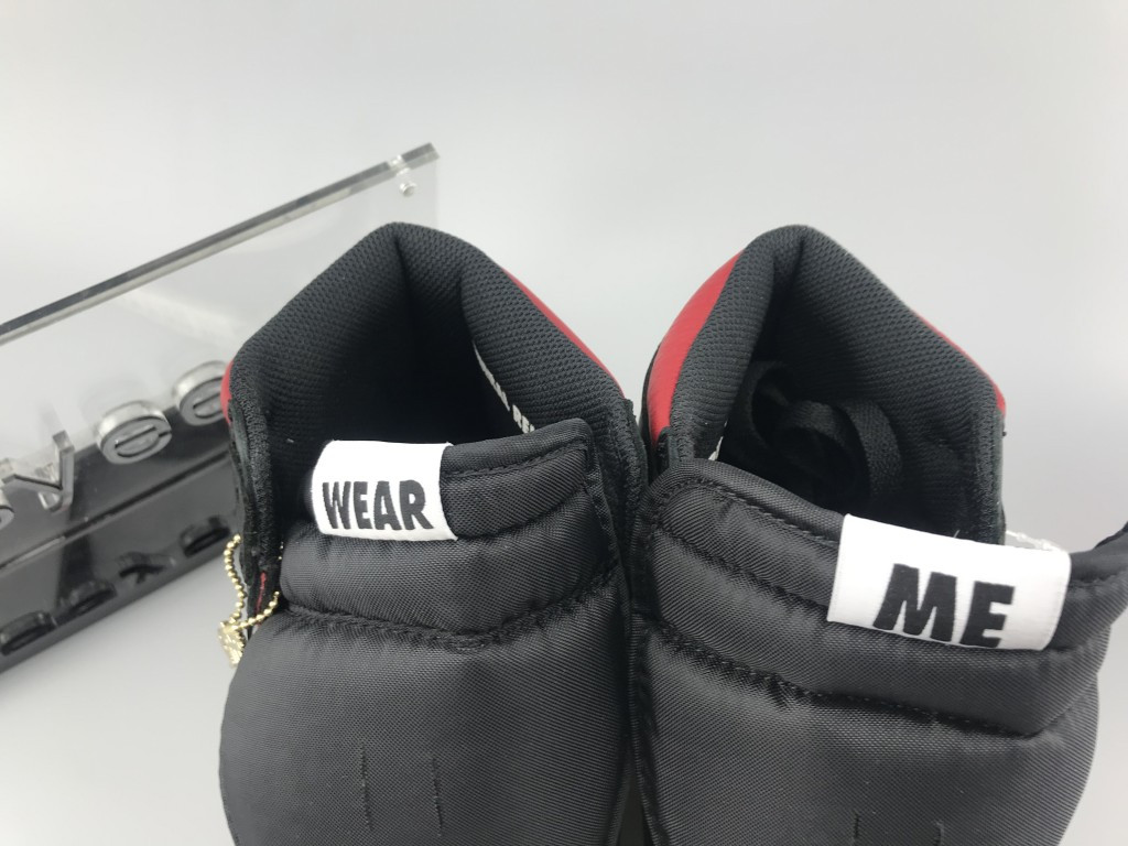 UA AIR JORDAN 1 RETRO HIGH OG NRG NOT FOR RESALE BLACK BRED