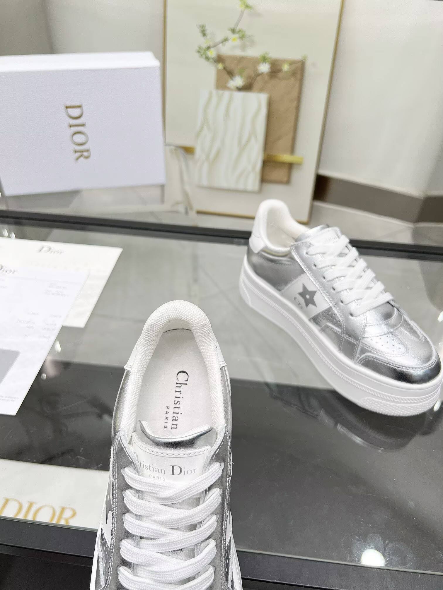 UA Dior Star Platform Sneaker