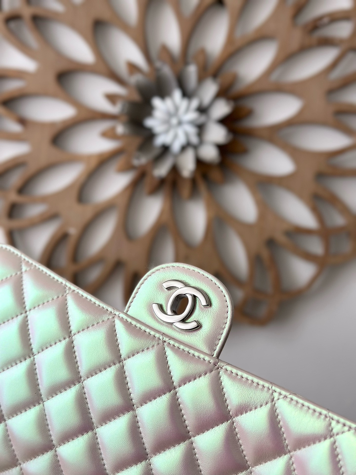 Ch**el Classic Flap Handbag CF 25.5x 15x6cm